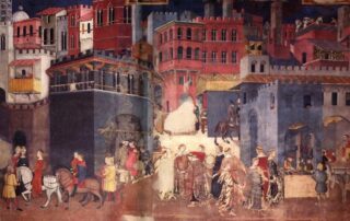 Effetti del Buon Governo in città, 1338
